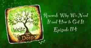 Renewal on the Write from the Deep podcast with Karen Ball and Erin Taylor Young